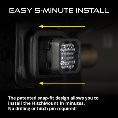 Diode Dynamics Hitch Mount LED Pod Reverse Kit | Ford F-150 (21-23) / Raptor (21-23) (DD7649)
