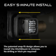 Diode Dynamics Hitch Mount LED Pod Reverse Kit for Ford F-150 15-20 C1R