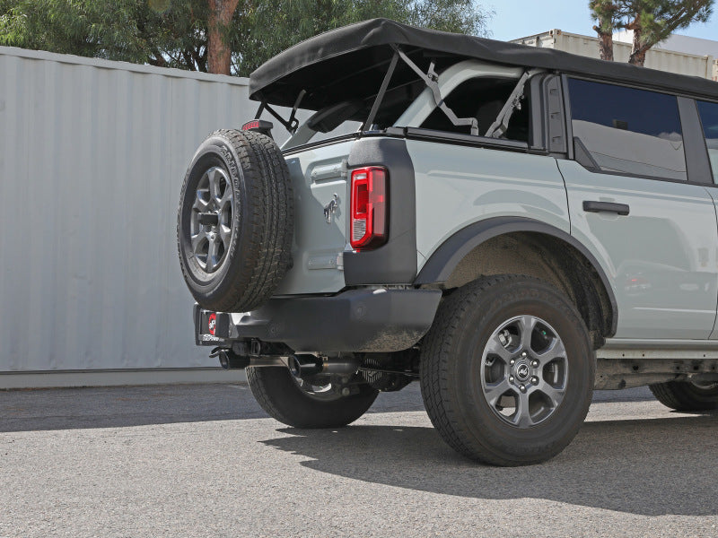 aFe 3in 304 SS Axle-Back Exhaust | Ford Bronco (21-26) (49-33137-B)