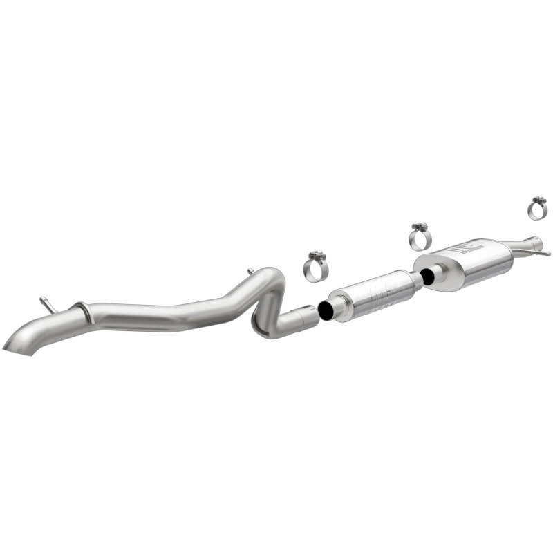 Magnaflow Overland Series Cat-Back Exhaust (REAR): Jeep Wrangler Unlimited JK 2012-2018 3.6L