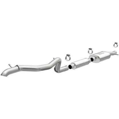 Magnaflow Overland Series Cat-Back Exhaust (REAR): Jeep Wrangler Unlimited JK 2012-2018 3.6L