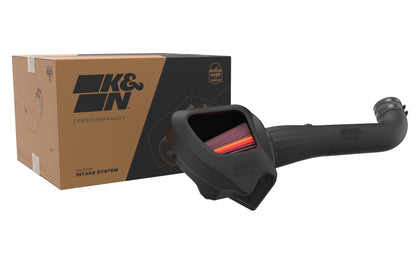 K&N NextGen Cold Air Intake (FRONT): Jeep Wrangler JK 2012-2018 3.6L