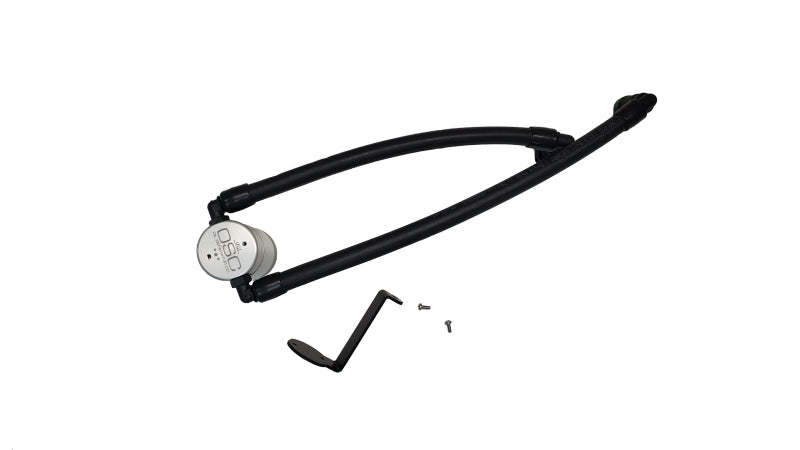 J&L 24-25mm Ford Ranger 2.7L EcoBoost PCV Side Clear Anodized | Ford Ranger (19-26) (3099P-C)