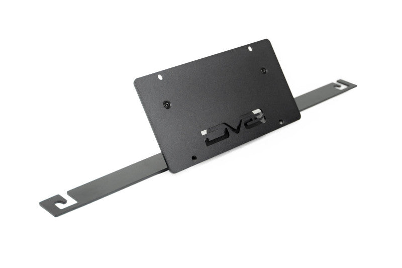 DV8 Offroad Capable Front Bumper License Plate Mount | Ford Bronco (21-26) (LPBR-05)