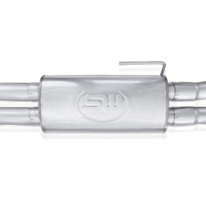 Stainless Works 3in Catback Factory Connect Dump Exit | Ford Raptor 3.5L (17+) (FTR17CBDP)