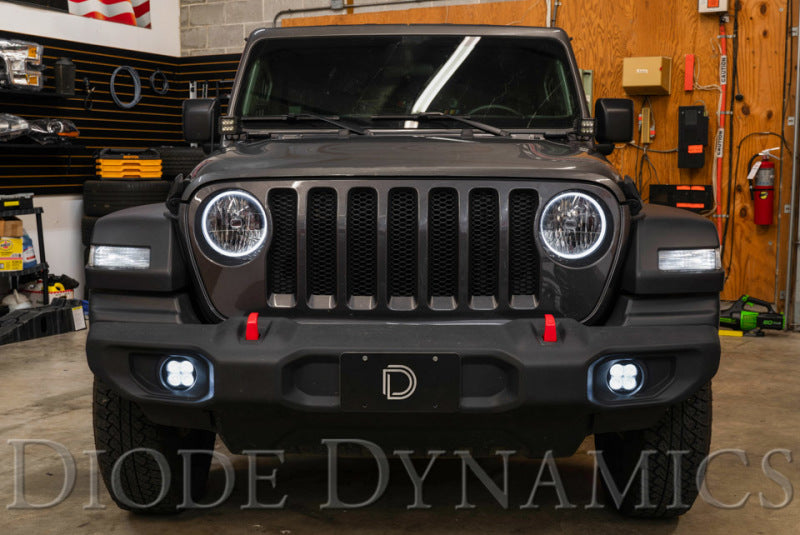 Diode Dynamics SS3 Type MS LED Fog Light Kit Pro | Jeep Gladiator JT / Jeep Wrangler JL (DD6581)