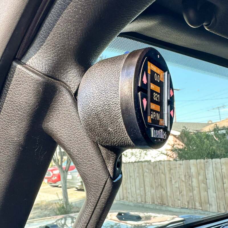 Banks Power iDash Stealth Single Gauge Pod Kit: Jeep Gladiator / Wrangler (18-26)