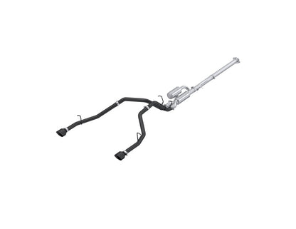 MBRP Cat Back Exhaust System (Black Tips): 2025 Ram 3.0L 1500 (SST SO ONLY)