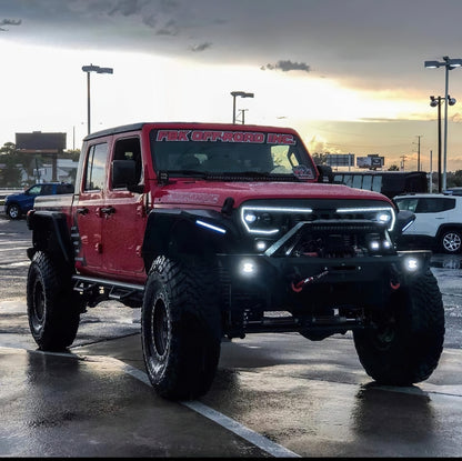 Oracle Lighting Vector Series Full LED Grille: Jeep Wrangler (18-23) / Gladiator (20-23)
