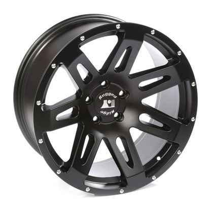 Rugged Ridge XHD Satin Black 20in x 9in Wheel | Jeep Wrangler JK/JL/JT (15306.01)