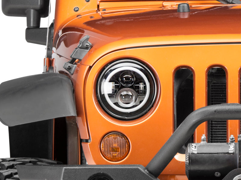 Raxiom 97-18 Jeep Wrangler Axial Halo Headlights | TJ/JK (J108037)