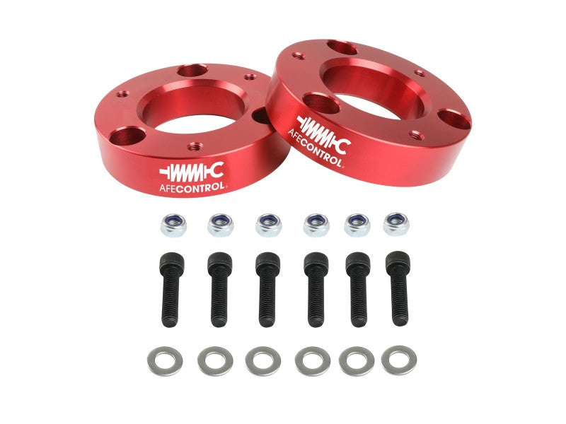 aFe CONTROL 2.0 IN Leveling Kit Red | Ford F-150 (04-21) (416-30T001-R)