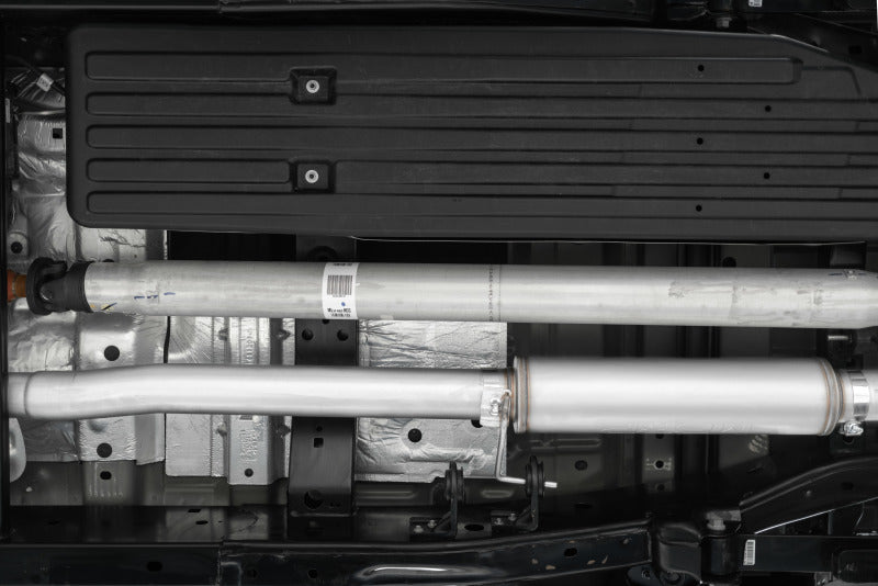 MBRP 4in Black-Coated AL Steel Cat-Back Exhaust Race Version | Ford F150 (21+) (S5209BLK)