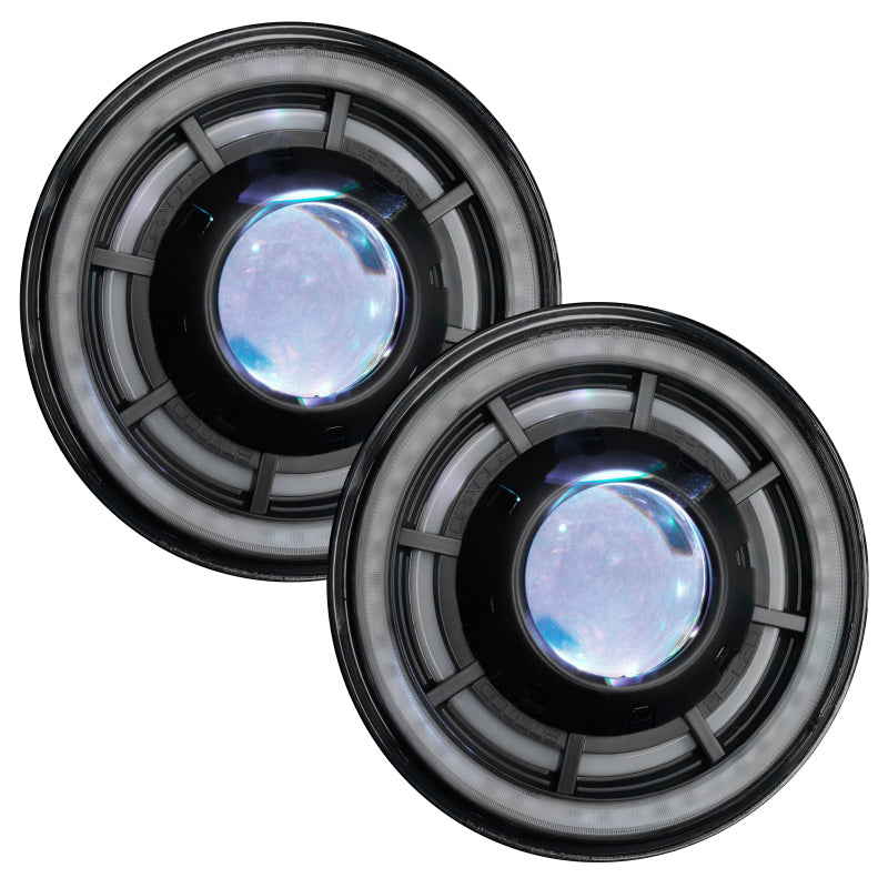 ORACLE Lighting ColorSHIFT Bi-LED Projector Headlights (FRONT): Jeep Wrangler (07-18)