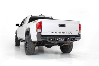 Addictive Desert Designs 16-19 Toyota Tacoma Stealth Fighter Rear Bumper w/ Backup Sensor Cutouts | Toyota Tacoma (20-23) (R681241280103)
