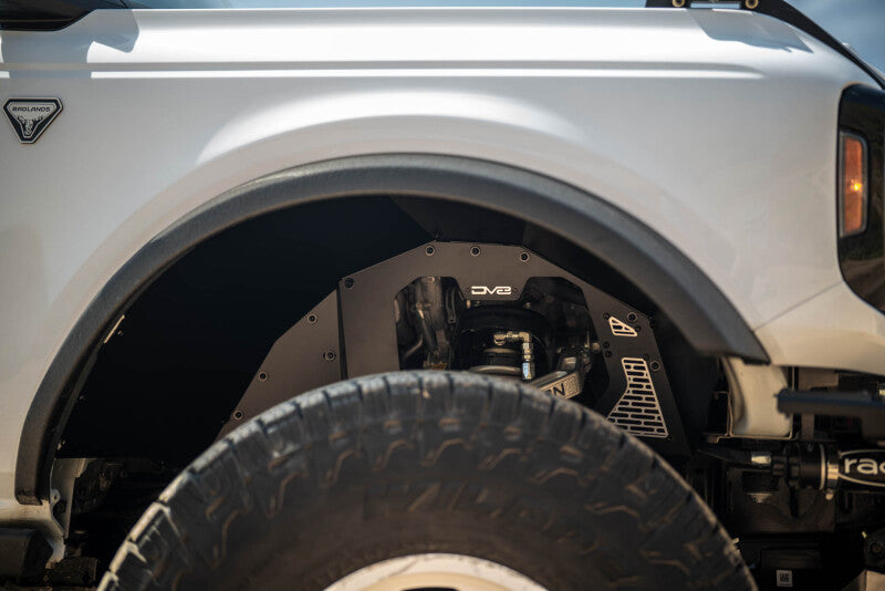 DV8 Offroad Front Inner Fender Liners | Ford Bronco (21-26) (INFEND-08FB)