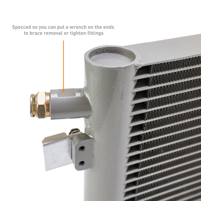 Mishimoto Transmission Cooler (Direct-Fit) (FRONT): Dodge/RAM 2500/3500 2010-2012 6.7L Cummins