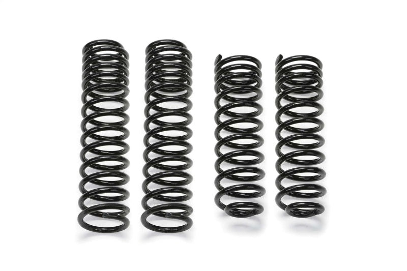 Fabtech Long Travel Coil Spring Kit (FRONT AND REAR): Jeep Wrangler (2007-2017) / Wrangler JK (2018)