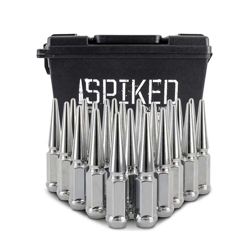Mishimoto Steel Spiked Lug Nuts | Ford Ranger / Bronco (19-26) M12 x 1.5 24pc Chrome