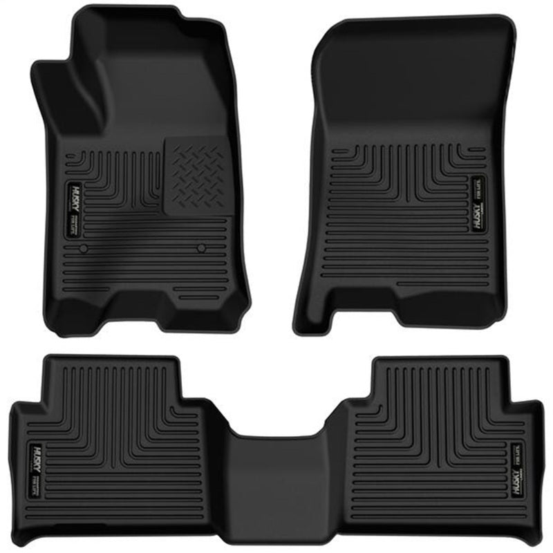 Husky Liners WeatherBeater Front & 2nd Seat Floor Liners | Chevrolet Colorado / GMC Canyon (23-26) (99221)
