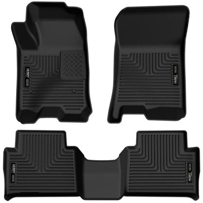 Husky Liners WeatherBeater Front & 2nd Seat Floor Liners | Chevrolet Colorado / GMC Canyon (23-26) (99221)
