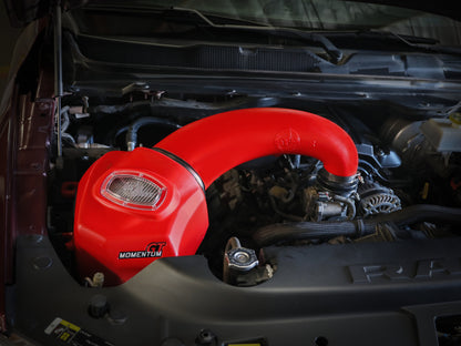 AFE Momentum GT Red Edition Cold Air Intake System w/ Pro DRY S Filter: Dodge Ram 5.7L Hemi 1500 2019 - 2023