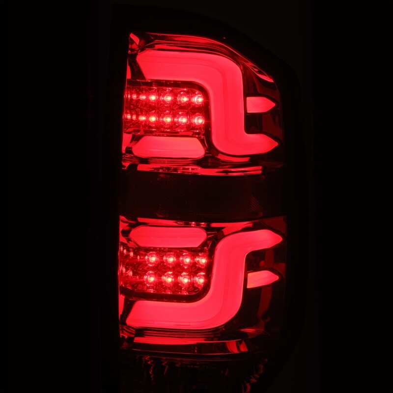 AlphaRex PRO-Series LED Tail Lights Jet Black | Toyota Tundra (14-21) (672010)