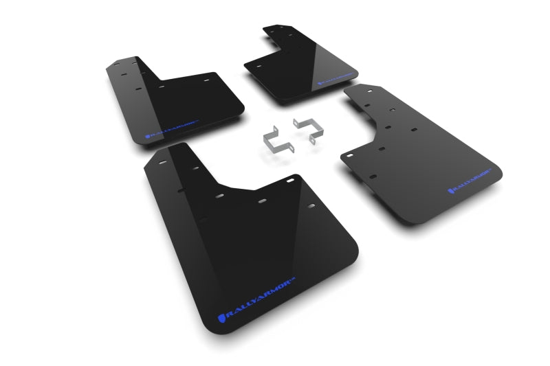 Rally Armor Black UR Mud Flap | Ford Ranger (19-26) (MF123-UR-BLK-BL)