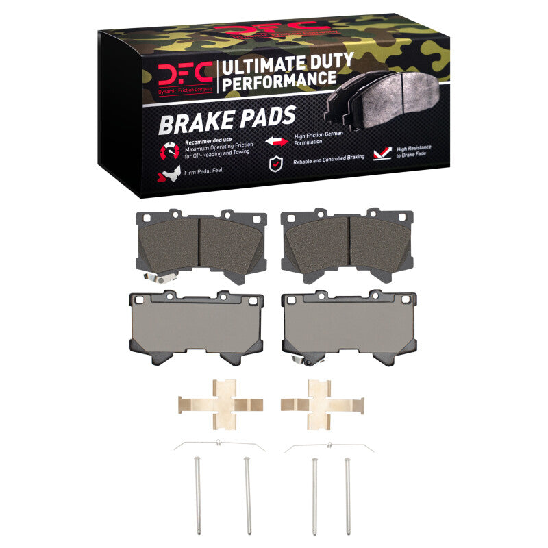 DFC Ultimate Duty Performance Brake Pads and Hardware Kit | Lexus GX550 (22-26) (1400-2442-01)