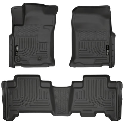 Husky WeatherBeater Black Floor Liners | Toyota 4Runner / Lexus GX460 (10-12) (98571)