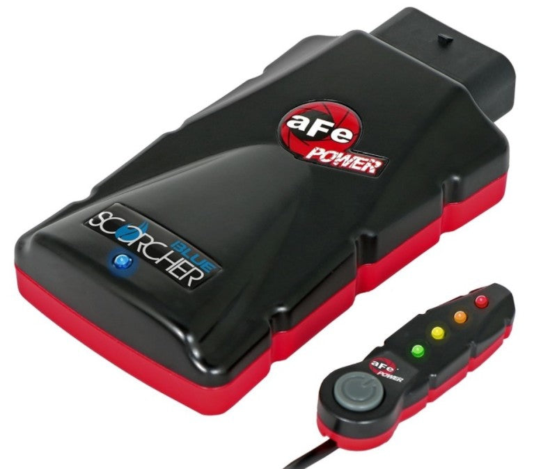 aFe Scorcher Blue Power Module | Ford F-150 V6 2.7L/3.5L (21) (77-83044)