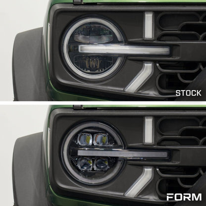 FORM Lighting 2021+ Ford Bronco LED Projector Headlights | Ford Bronco (FL0020)