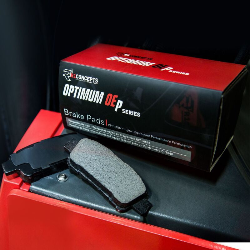 R1 Concepts Optimum OEp Brake Pads & Hardware Kit | Ford Ranger (19-26) / Bronco (21-26) (2551-2216-01)