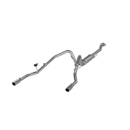 MBRP 2.5in Alum 3in D&S Dual Split Rear Exit Cat-Back | Ford F-150 V6 Ecoboost (11-12) (S5240AL)