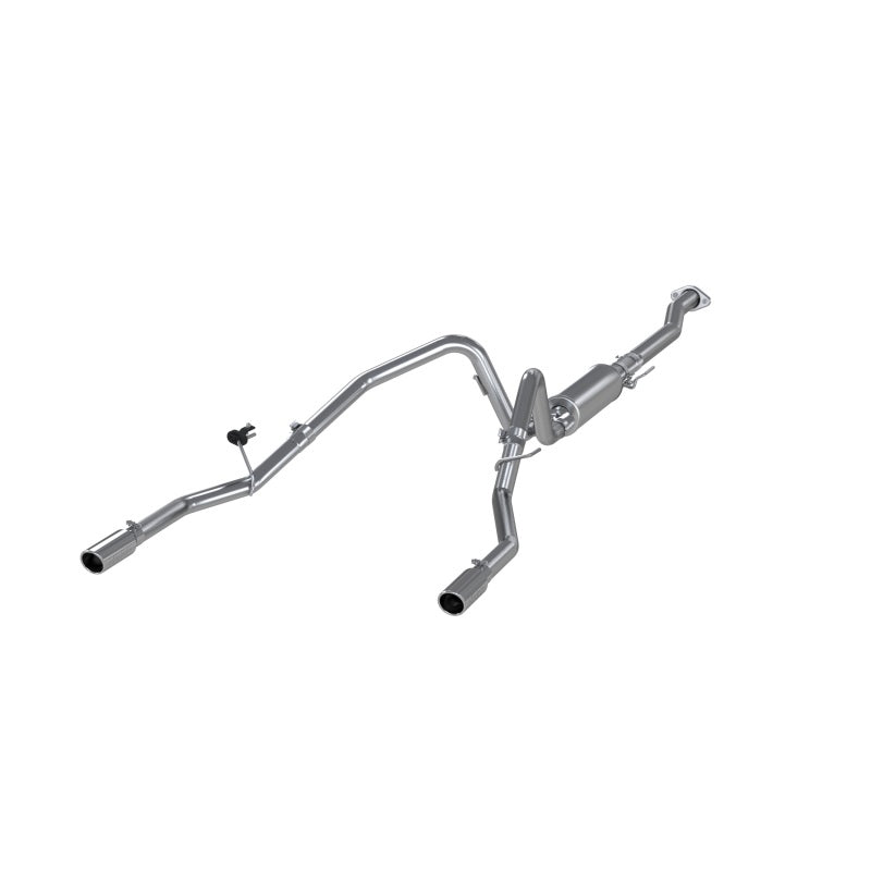 MBRP 2.5in Alum 3in D&S Dual Split Rear Exit Cat-Back | Ford F-150 V6 Ecoboost (11-12) (S5240AL)