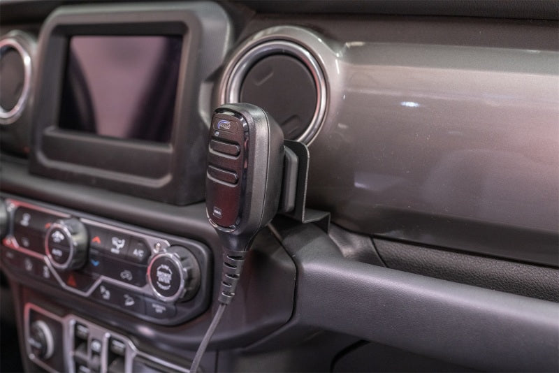 Rugged Ridge Race Radio Mount: Fits Most Jeep Wrangler / Gladiator Models (2018-2026)