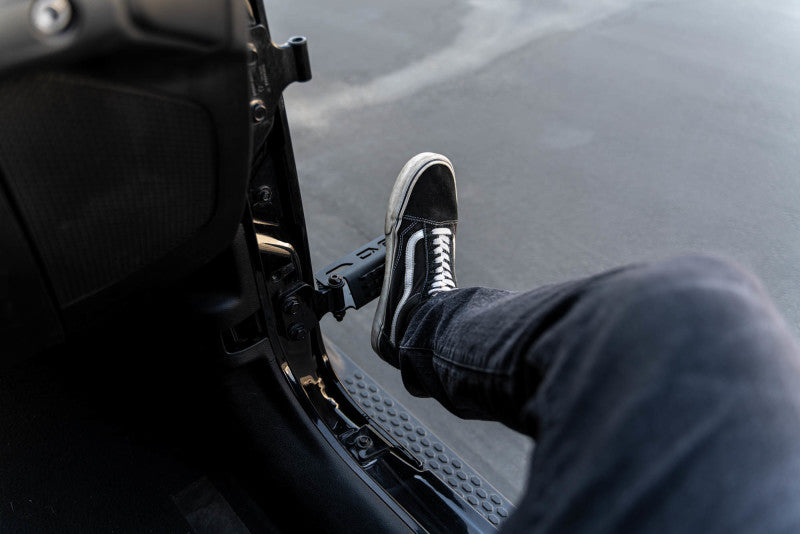 DV8 Offroad Foot Pegs (FRONT AND REAR): Jeep Wrangler / Gladiator (2018-2026)