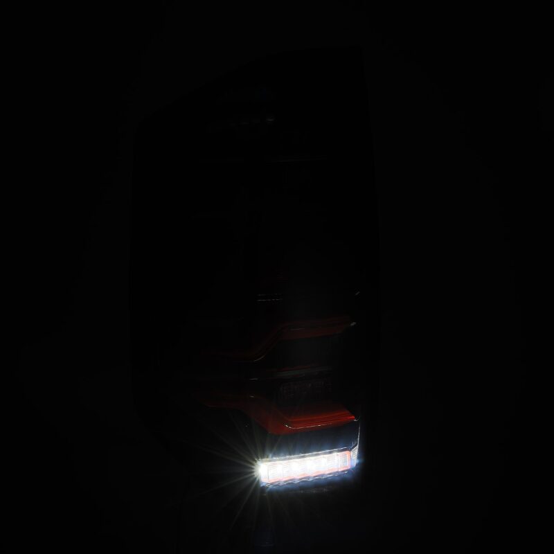 AlphaRex LUXX-Series LED Tail Lights Black-Red | Toyota Tundra (14-21) (672050)