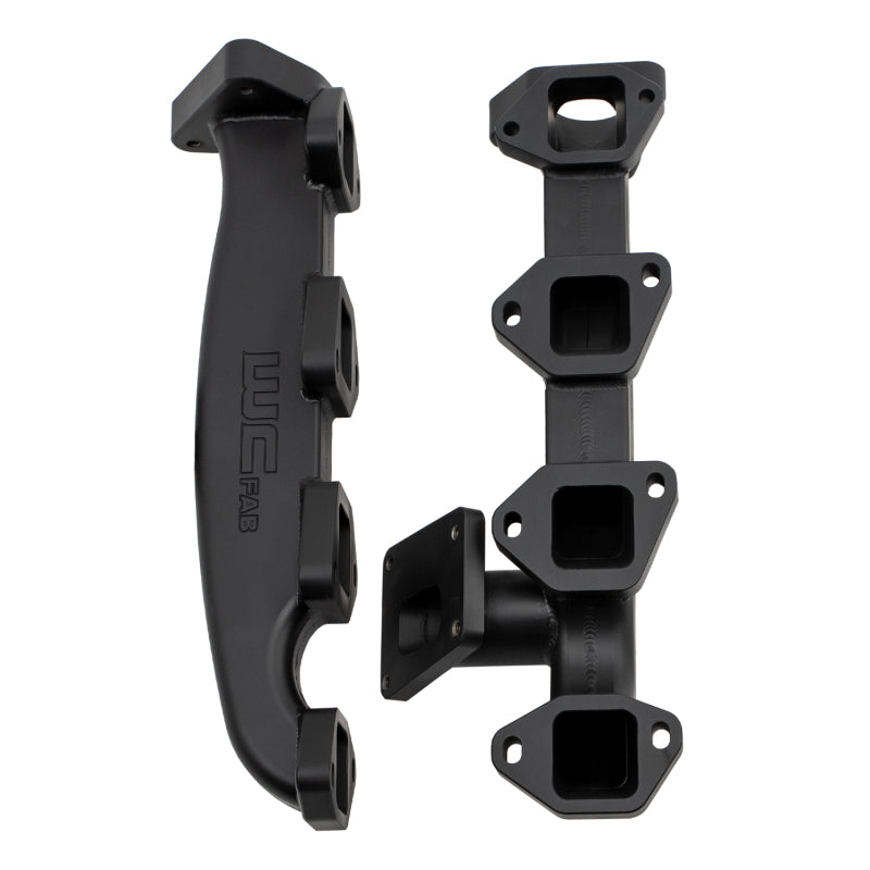 Wehrli Billet Exhaust Manifold & Stainless Up Pipe Kit | Chevrolet Silverado 2500HD / 3500HD / GMC Sierra 2500HD / 3500HD (20-26) (WCF100226)