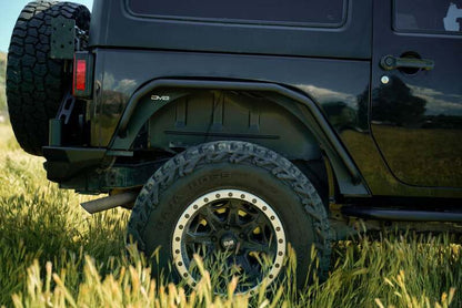 DV8 Offroad 2007-2018 Jeep Wrangler JK Slim Fender Flares | Jeep (FDJK-06)