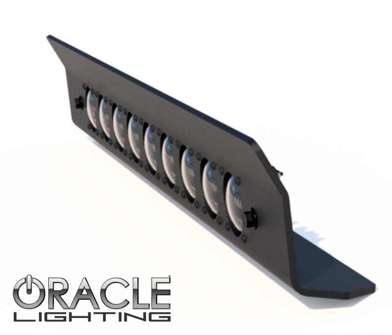 ORACLE Lighting HD Skid Plate w/ LED Emitters: Jeep Wrangler JL / Gladiator JT (18-24) - Black