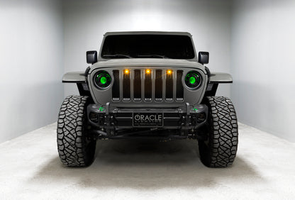 ORACLE Lighting Bi-LED Projector Headlights: Jeep Wrangler / Gladiator (18-24)