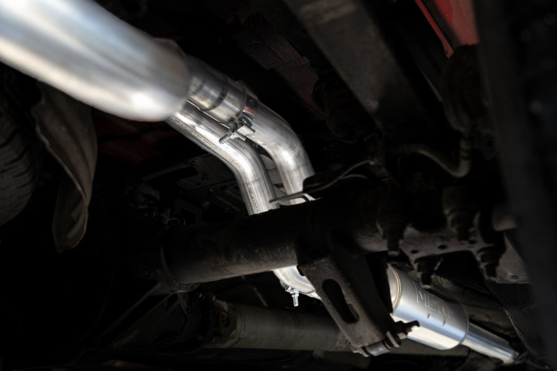 MBRP Armor Black 3in Alum. Cat-Back Exhaust | Chevrolet Silverado 1500 / GMC Sierra 1500 (19+)(S5021BLK)