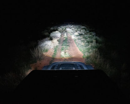ORACLE Lighting Integrated Windshield LED Light Bar System: Jeep Wrangler / Gladiator (18-24)