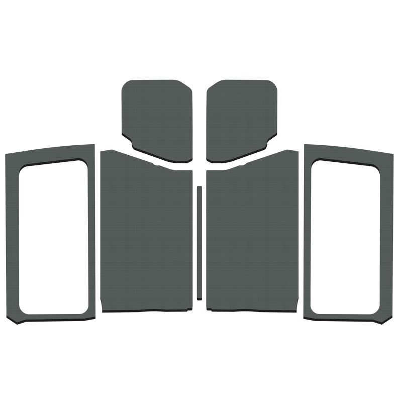 DEI Boom Mat Headliner Kit White (INTERIOR): Jeep Wrangler JL 2018-2026 2-Door