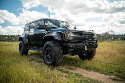 DV8 Offroad 2022+ Ford Bronco Raptor Spec Series Winch Front Bumper | Ford Bronco (21-26) (FBFR-01)