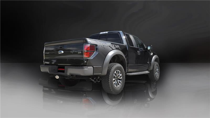 CORSA Xtreme Cat-Back Exhaust | Ford F-150 Raptor (10-14) (14760BLK)