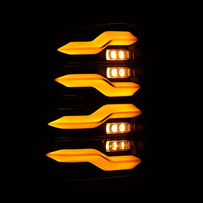 AlphaRex LUXX LED Tail Lights (Black): Dodge Ram 2009 - 2018 (1500, 2500 & 3500)