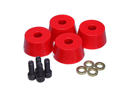 Energy Suspension Hyper Flex Red Bump Stop Set | Toyota 4Runner (00-05) (8.9103R)