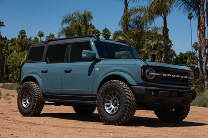 ICON 17x8.5 6x5.5 25mm Offset 5.75in BS Titanium Wheel | Ford Ranger / Ford Bronco (19-26) (2017859057TT)